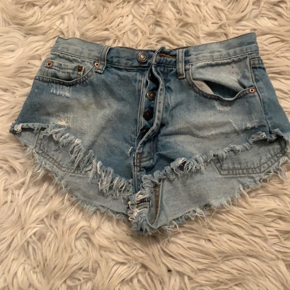 Jean shorts